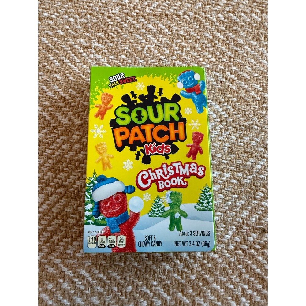 Sour patch Christmas book * without Gummies